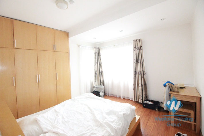 Large size apartment with 02 bedrooms for rent in Ba Dinh District, Hanoi